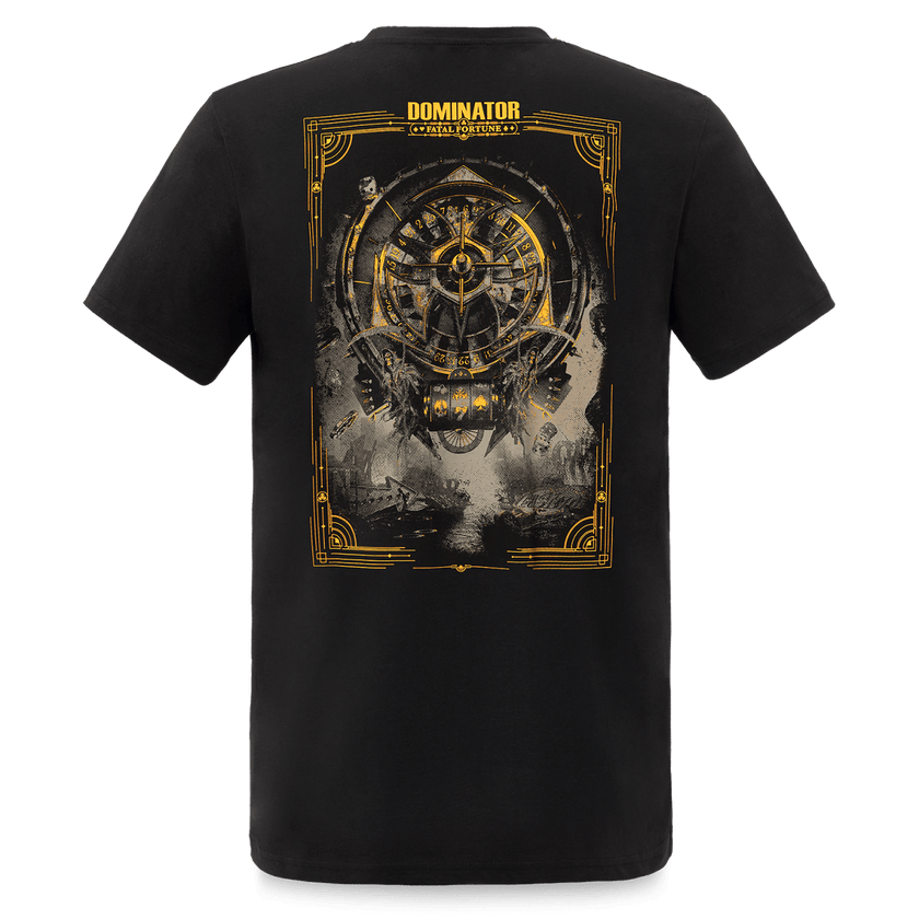 03. T-shirt OSS black loose fit - Dominator Festival Store - TS1DOM2603