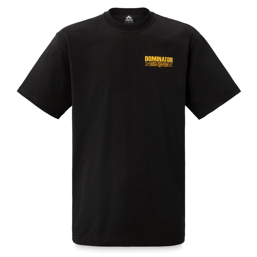 03. T-shirt OSS black loose fit - Dominator Festival Store - TS1DOM2603
