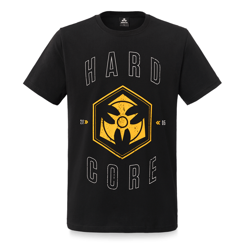 05. T-shirt HARDCORE black - Dominator Festival Store - TS1DOM2605