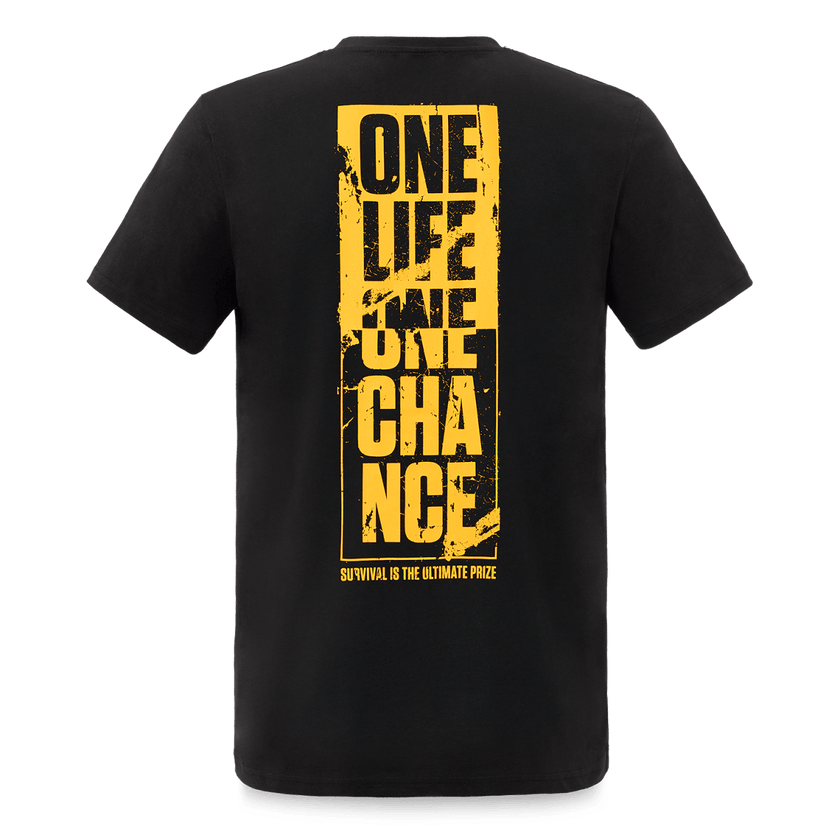 08. T-shirt One Chance black - Dominator Festival Store - TS1DOM2608