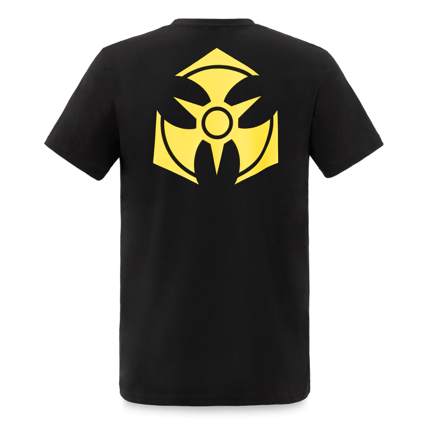17. T-shirt Original Black/yellow - Dominator Festival Store - TS1DOMB201