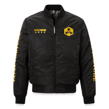 24. Bomber Jacket Spade Yellow black image