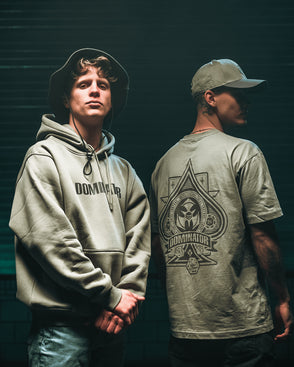 27. Hooded Sweater Artwork Utility green image