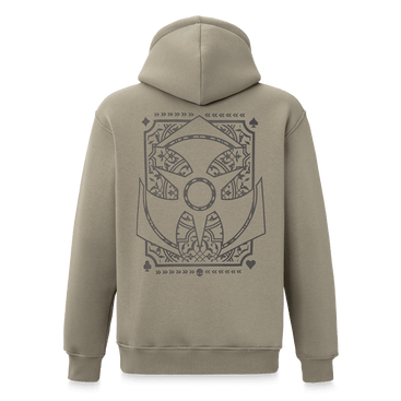 27. Hooded Sweater Artwork Utility green image