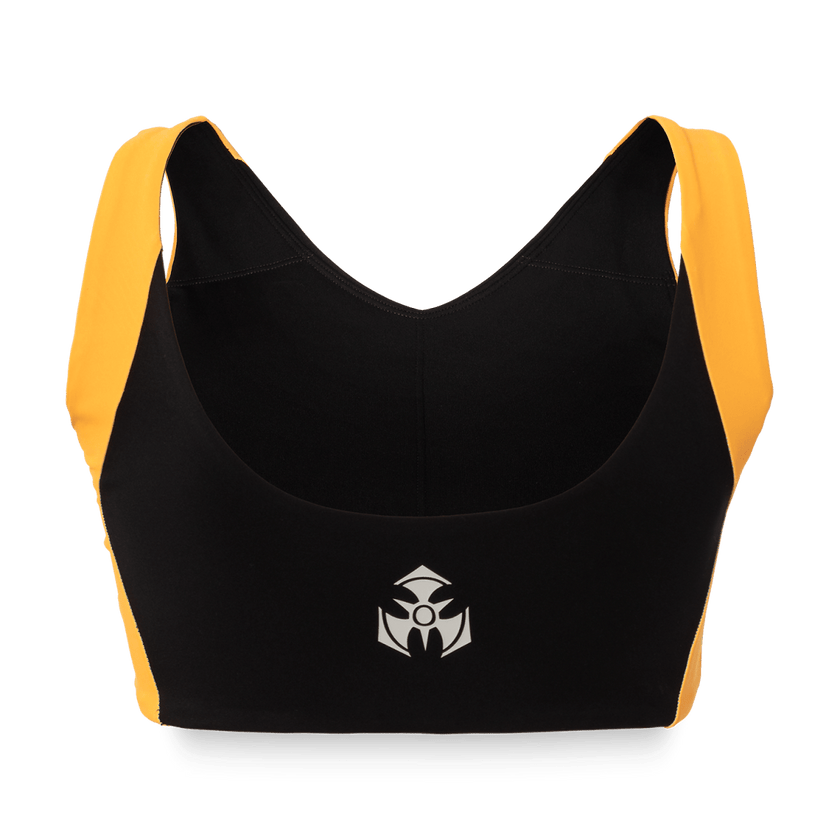 40. Sports Top Yellow/black - Dominator Festival Store - SPT2DOM2640