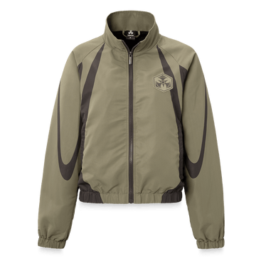 41. Track Jacket Utility Green cropped fit image