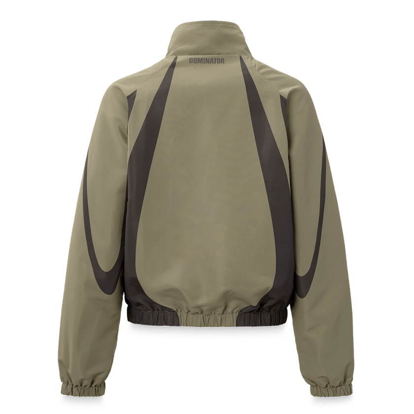 41. Track Jacket Utility Green cropped fit - Dominator Festival Store - TJ2DOM2641
