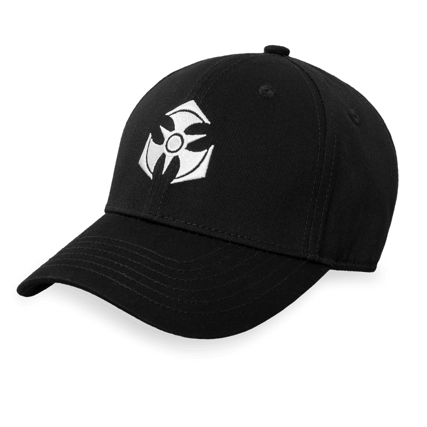 51. Baseball Cap Original Black/white - Dominator Festival Store - BCAP3DOMB51