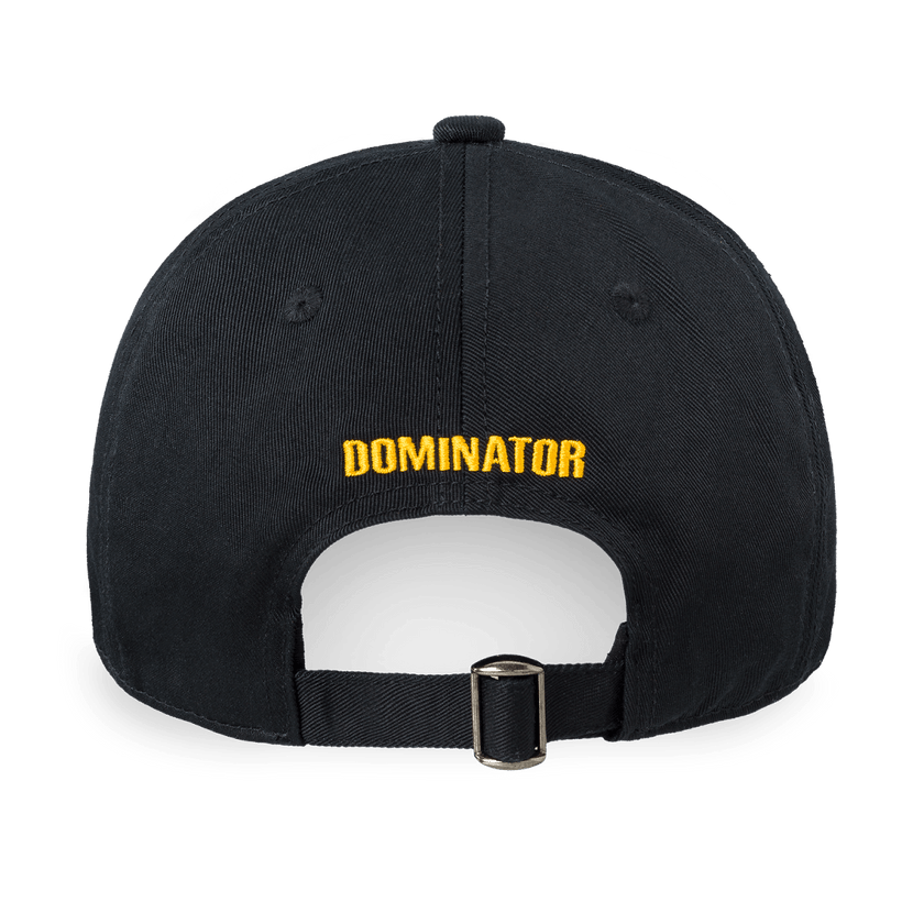 53. Baseball Cap Yellow/black - Dominator Festival Store - CAP3DOM2653