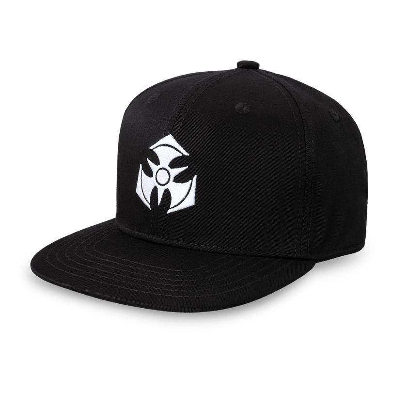 55. Snapback Original Black/white - Dominator Festival Store - SCAP3DOMB55