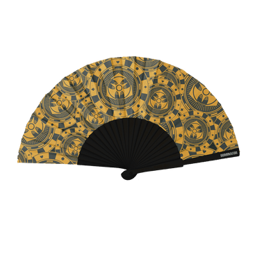 70. Handfan Poker Chips Black/yellow image